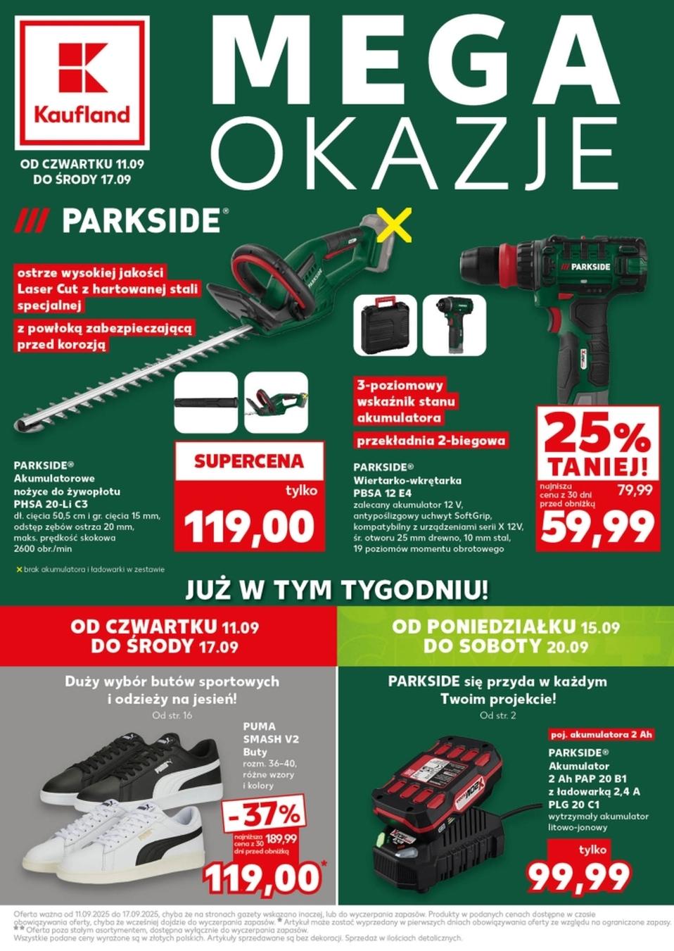 Gazetka promocyjna Kaufland do 17/09/2025 str.1