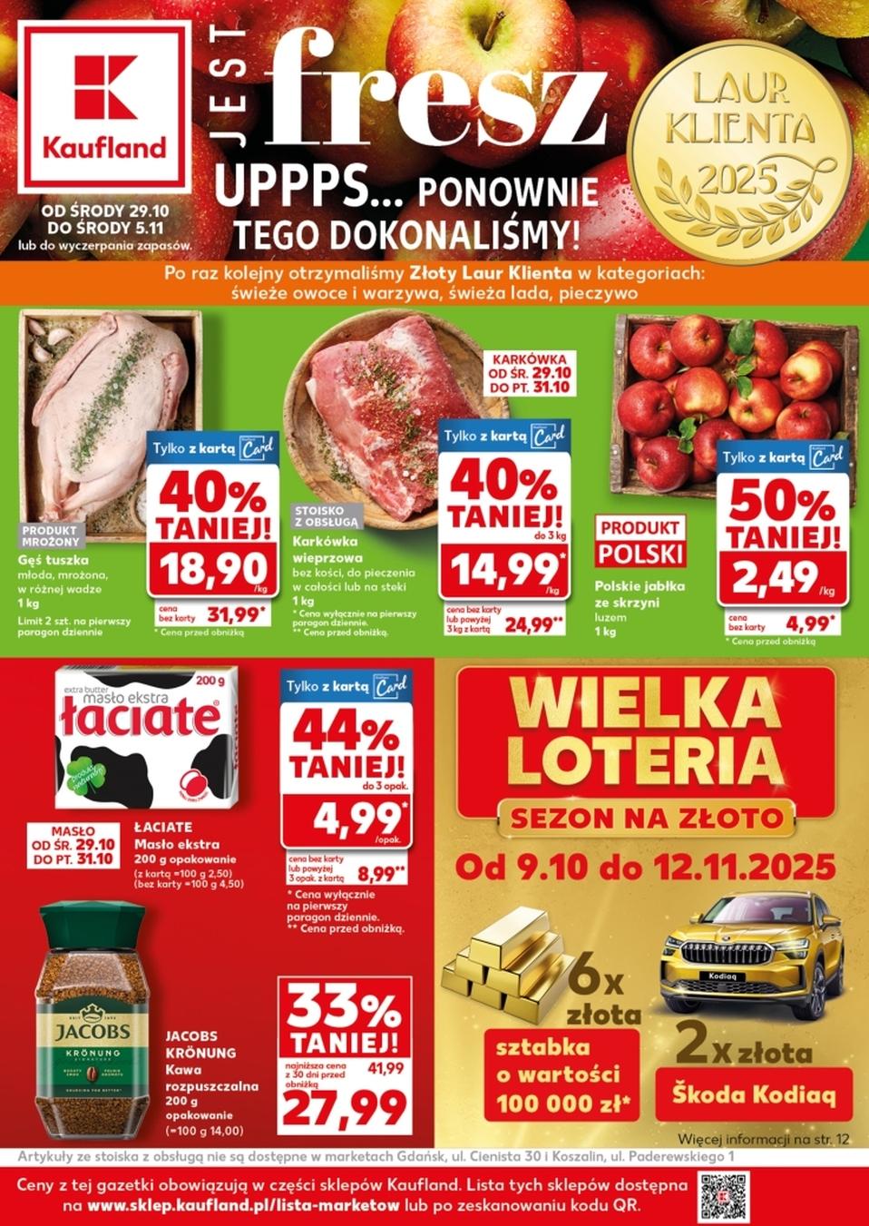 Gazetka promocyjna Kaufland do 05/11/2025 str.1