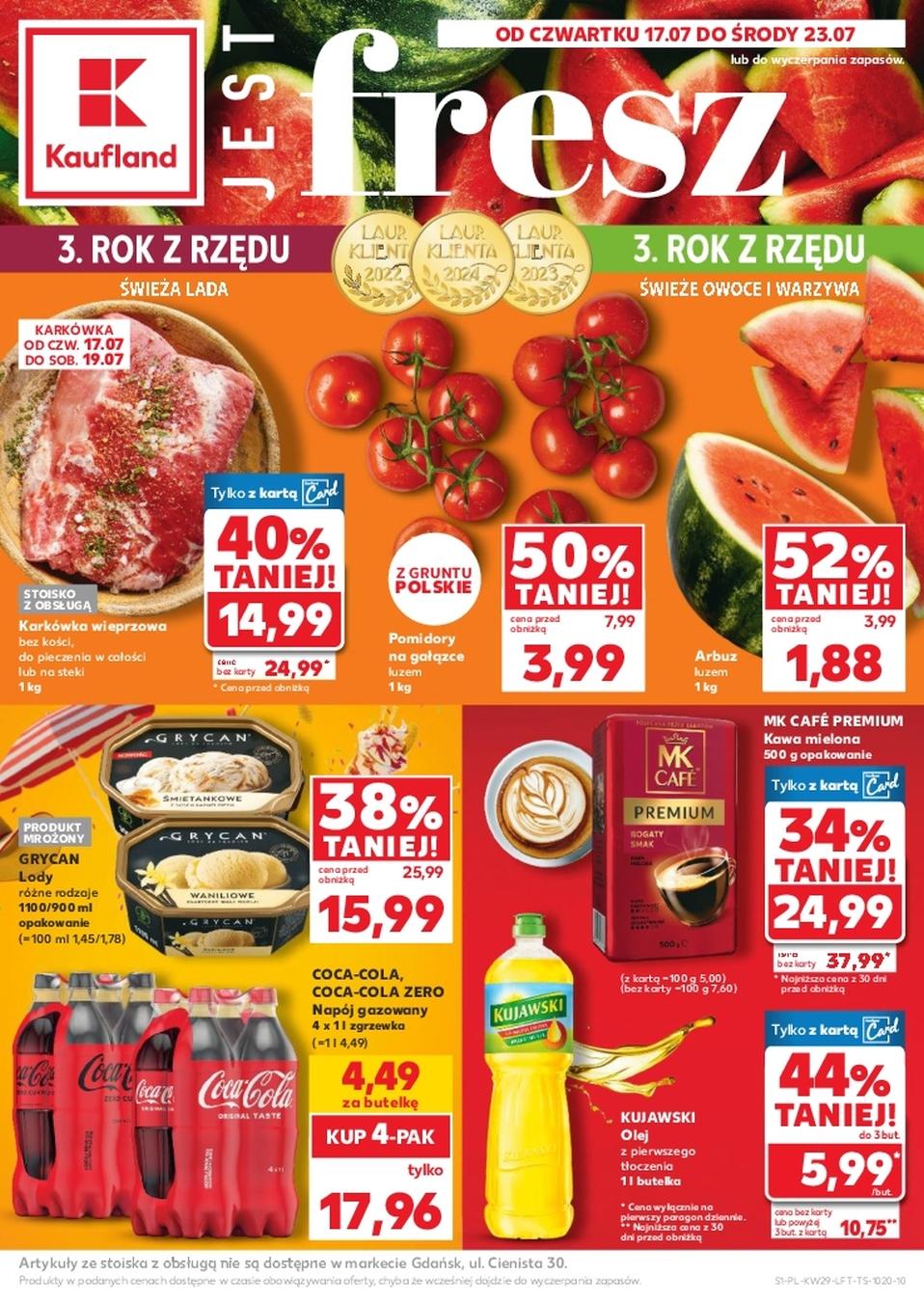 Gazetka promocyjna Kaufland do 23/07/2025 str.1