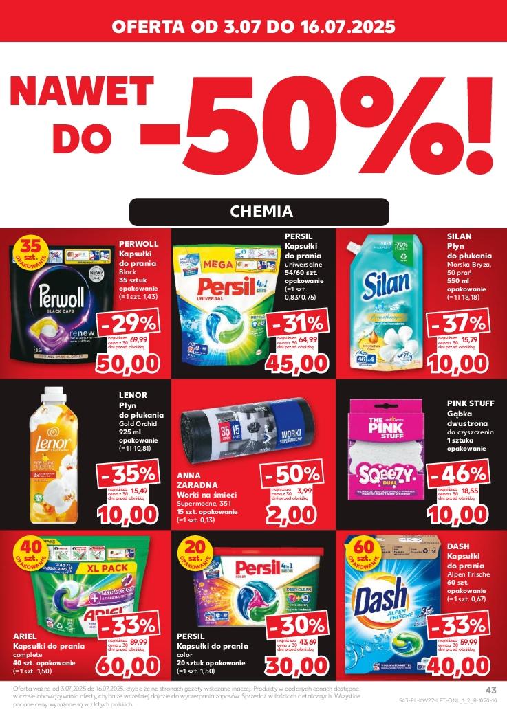 Gazetka promocyjna Kaufland do 09/07/2025 str.43