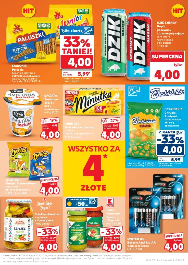 Gazetka promocyjna Kaufland do 08/10/2025 str.5