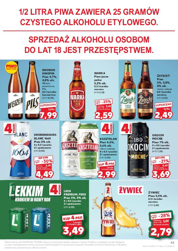 Gazetka promocyjna Kaufland do 07/01/2026 str.43