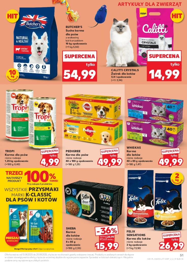 Gazetka promocyjna Kaufland do 20/08/2025 str.51
