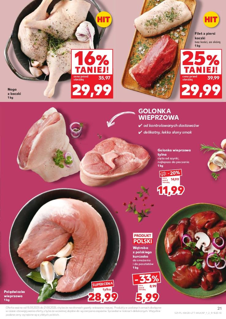 Gazetka promocyjna Kaufland do 21/05/2025 str.21