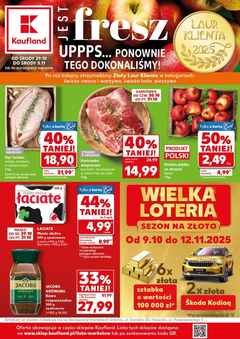 Gazetka promocyjna Kaufland do 05/11/2025 str.1