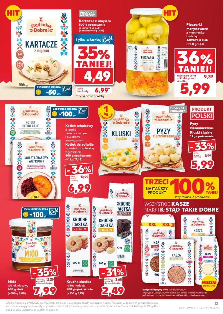 Gazetka promocyjna Kaufland do 04/02/2026 str.13