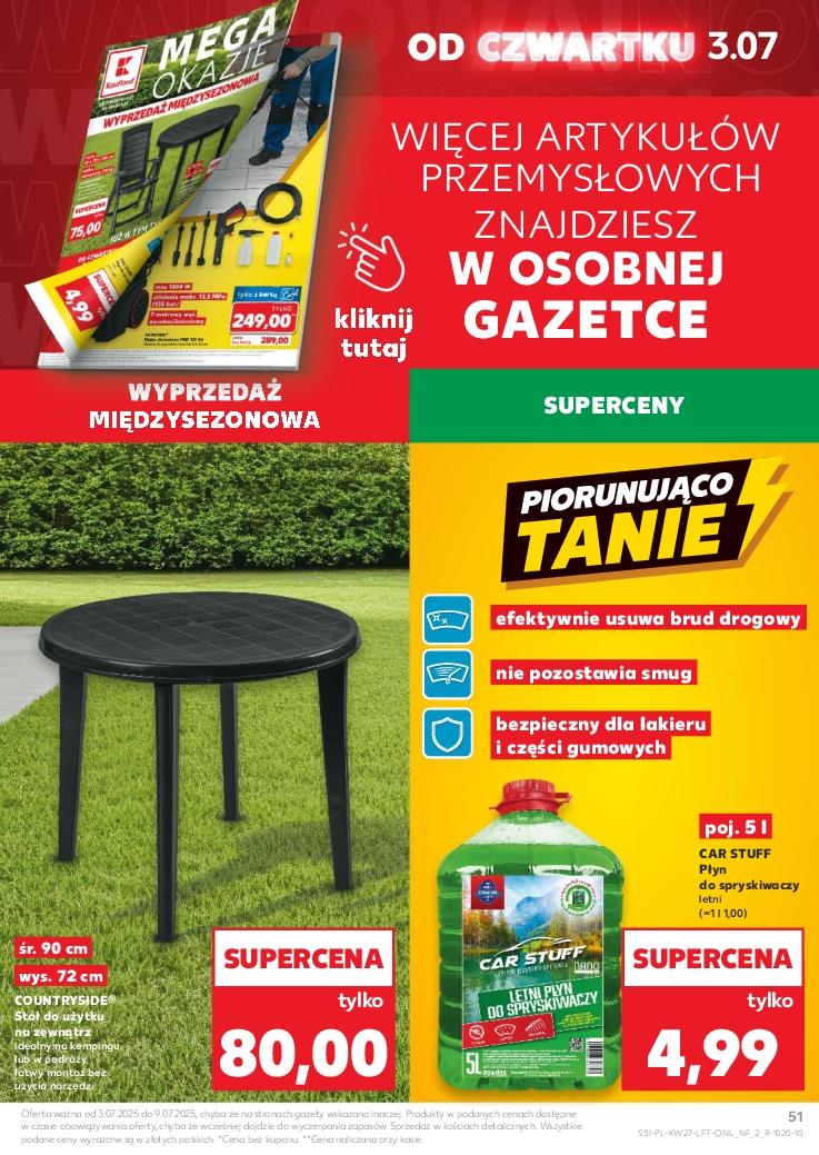 Gazetka promocyjna Kaufland do 09/07/2025 str.51
