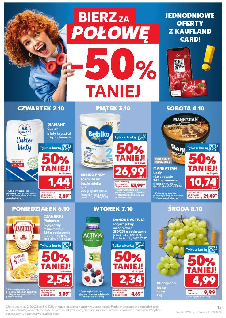 Gazetka promocyjna Kaufland do 08/10/2025 str.15