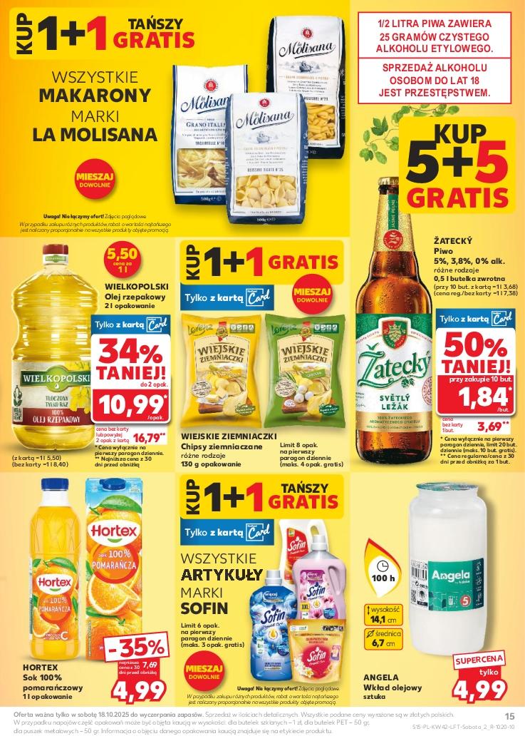 Gazetka promocyjna Kaufland do 22/10/2025 str.15