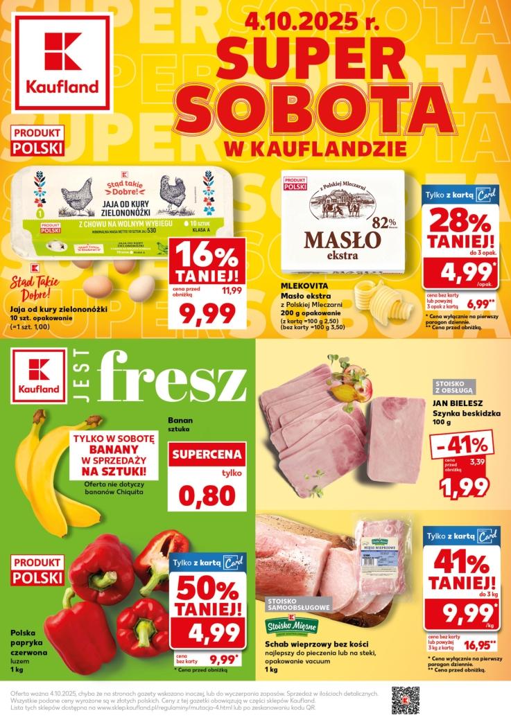 Gazetka promocyjna Kaufland do 04/10/2025 str.1
