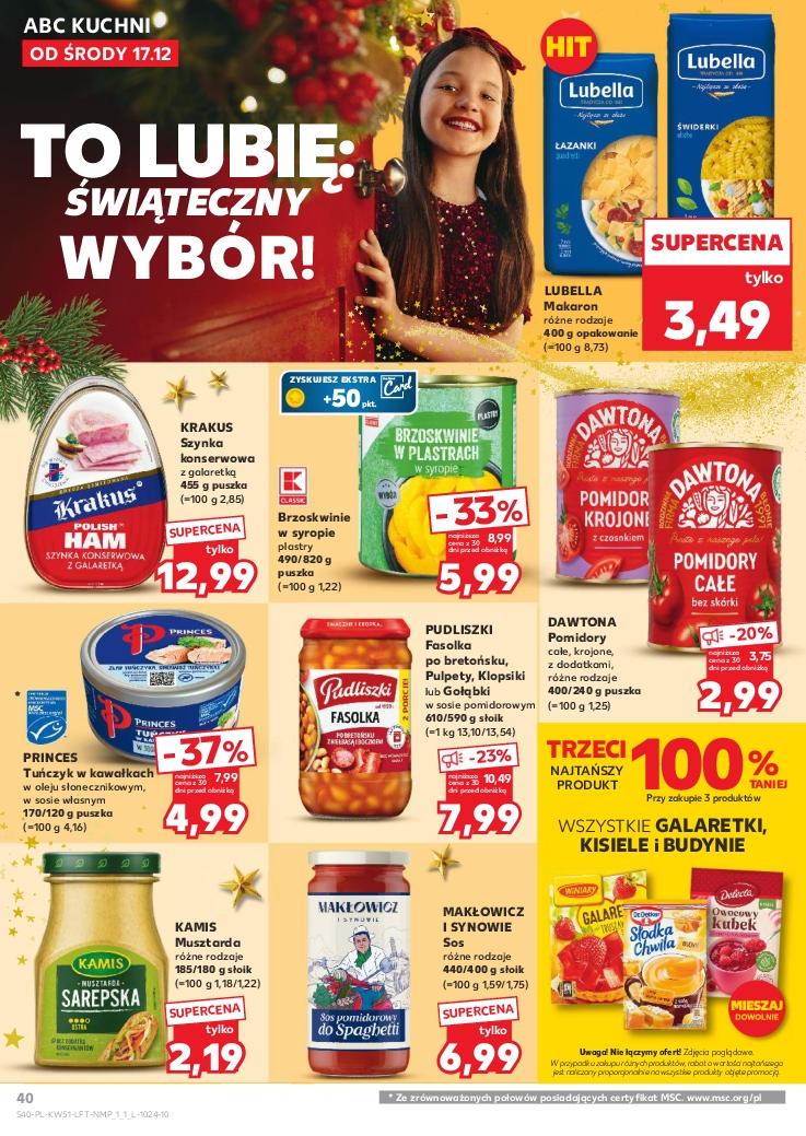 Gazetka promocyjna Kaufland do 23/12/2025 str.40