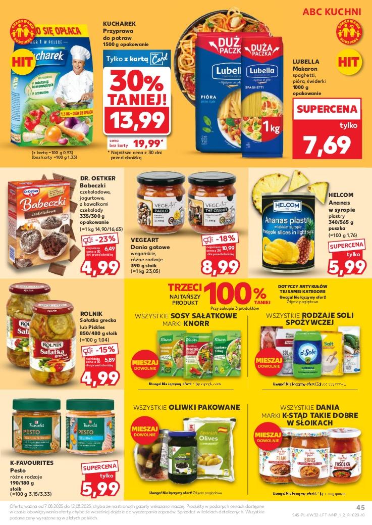 Gazetka promocyjna Kaufland do 12/08/2025 str.45