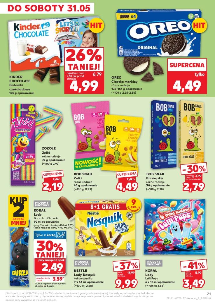 Gazetka promocyjna Kaufland do 28/05/2025 str.21