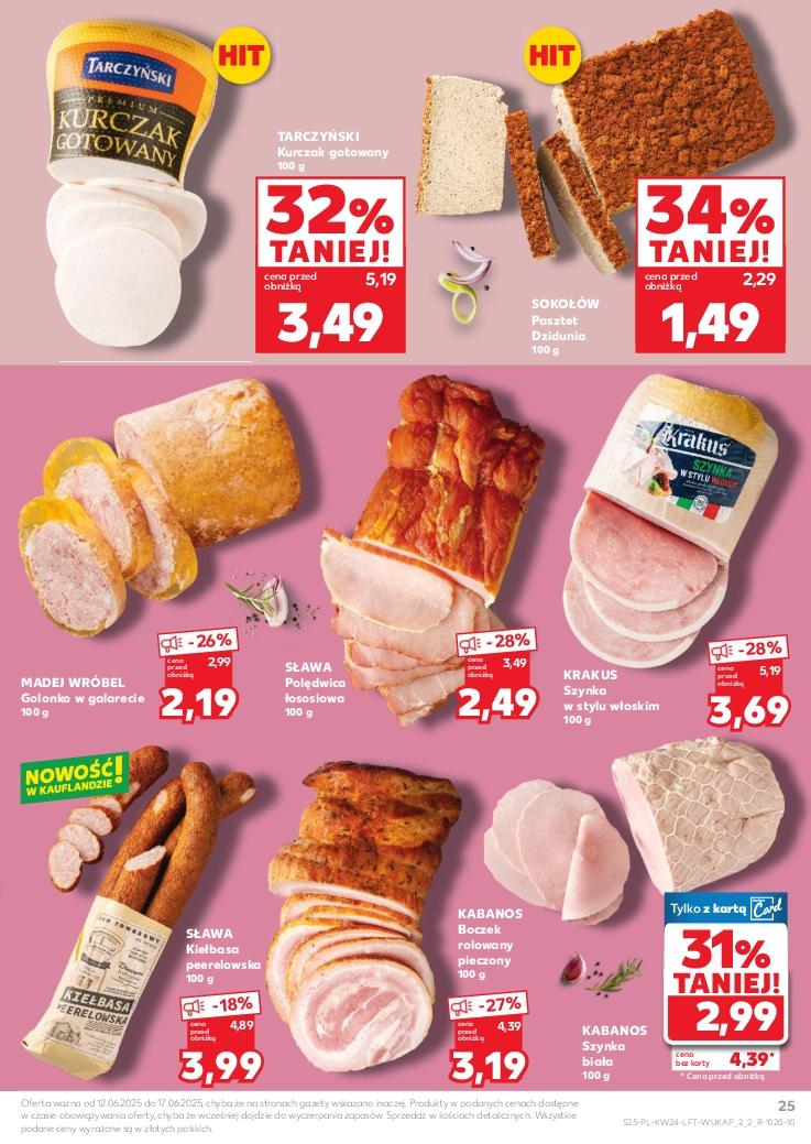 Gazetka promocyjna Kaufland do 17/06/2025 str.25