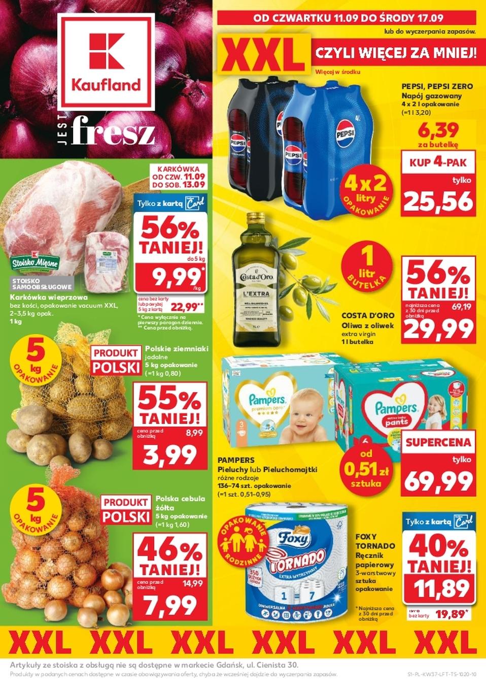 Gazetka promocyjna Kaufland do 17/09/2025 str.1