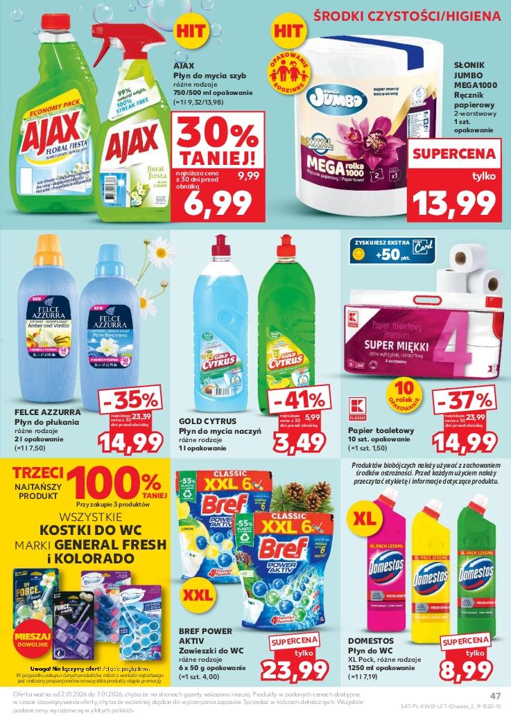 Gazetka promocyjna Kaufland do 07/01/2026 str.47