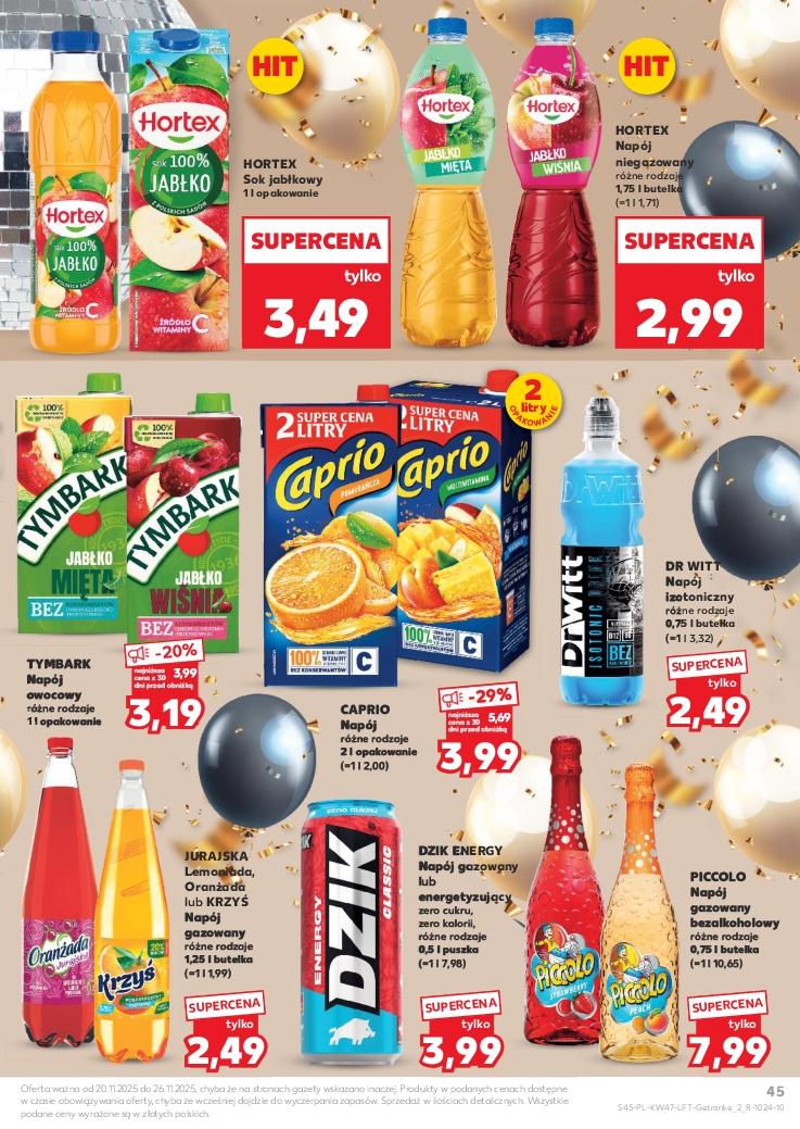 Gazetka promocyjna Kaufland do 26/11/2025 str.45