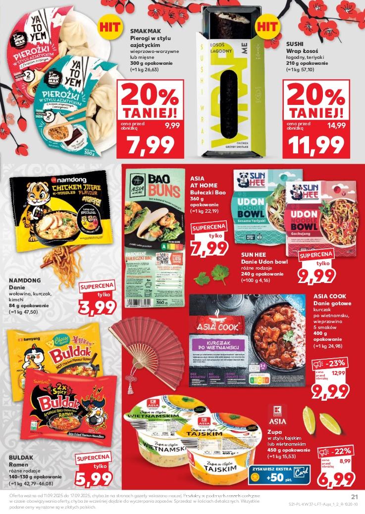 Gazetka promocyjna Kaufland do 17/09/2025 str.21