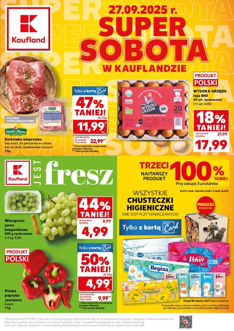 Gazetka promocyjna Kaufland do 27/09/2025 str.1
