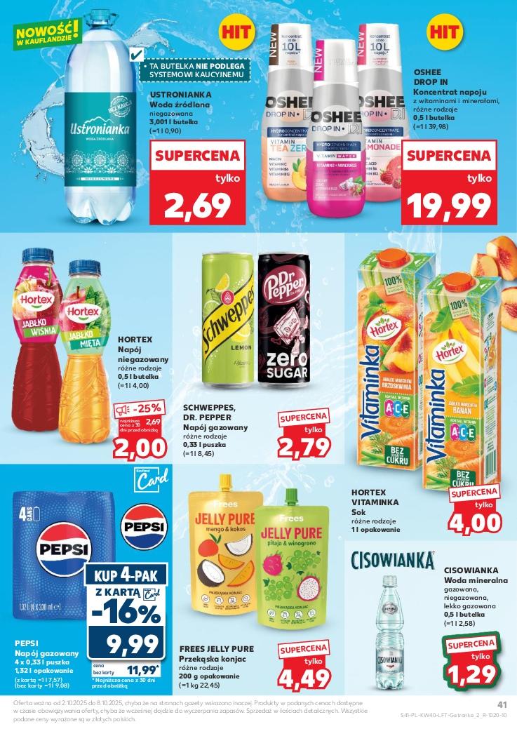 Gazetka promocyjna Kaufland do 08/10/2025 str.41