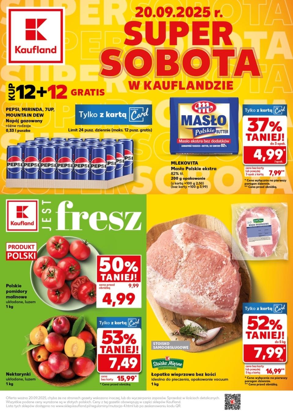 Gazetka promocyjna Kaufland do 20/09/2025 str.1