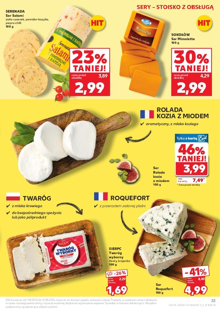 Gazetka promocyjna Kaufland do 12/08/2025 str.33