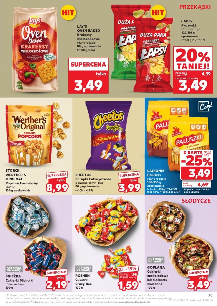 Gazetka promocyjna Kaufland do 21/05/2025 str.39