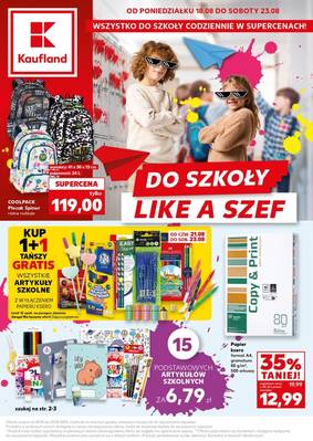 Kaufland gazetka - od 18/08/2025 do 23/08/2025