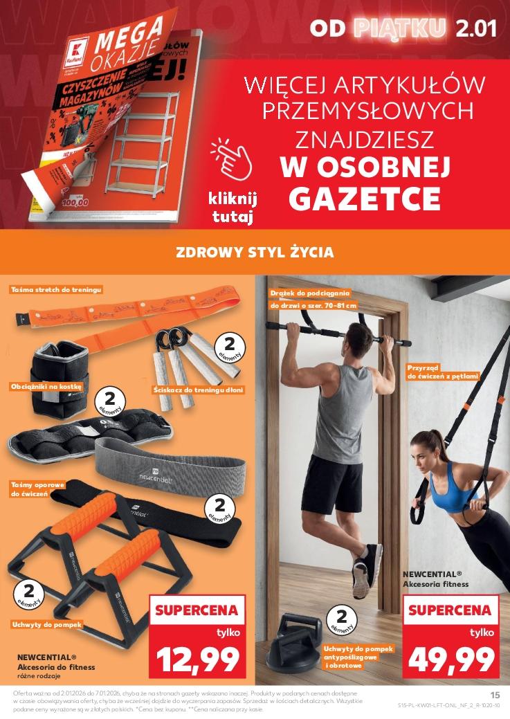 Gazetka promocyjna Kaufland do 07/01/2026 str.15