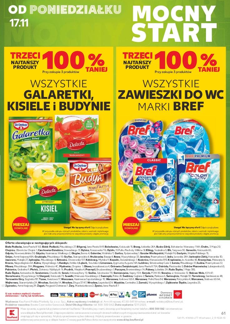 Gazetka promocyjna Kaufland do 19/11/2025 str.61