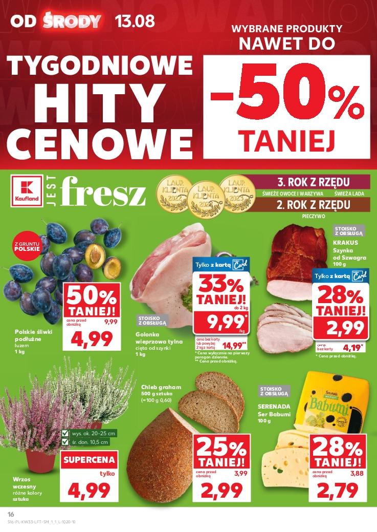 Gazetka promocyjna Kaufland do 20/08/2025 str.16