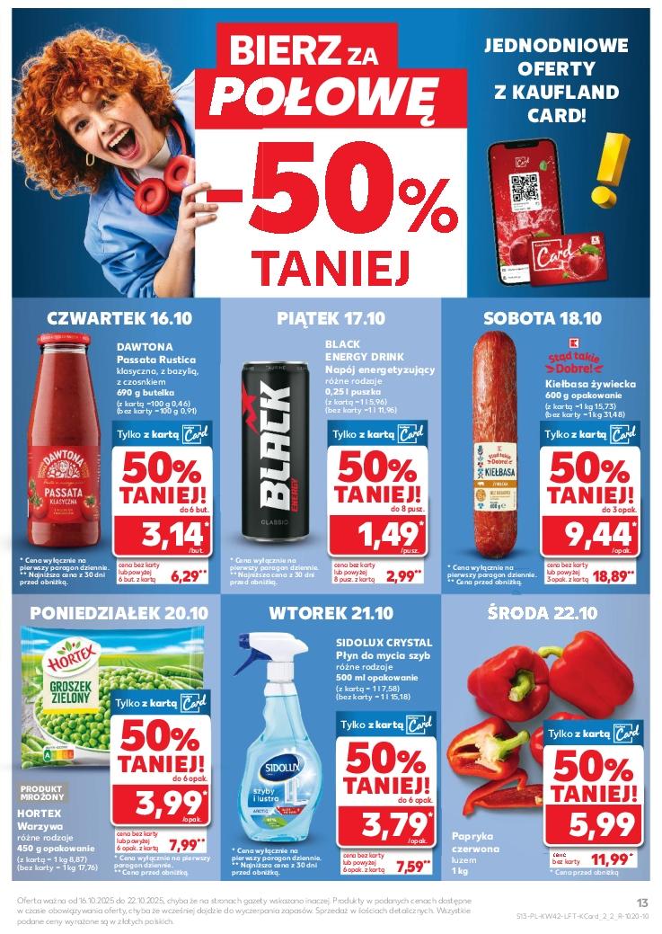 Gazetka promocyjna Kaufland do 22/10/2025 str.13