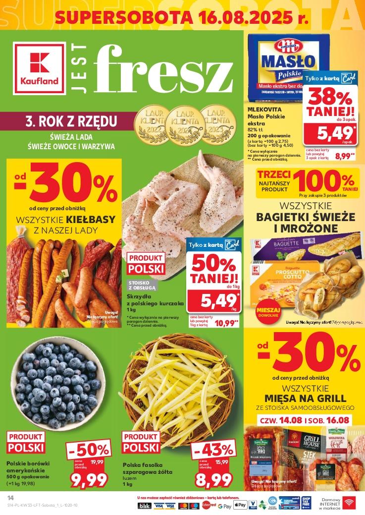Gazetka promocyjna Kaufland do 20/08/2025 str.14