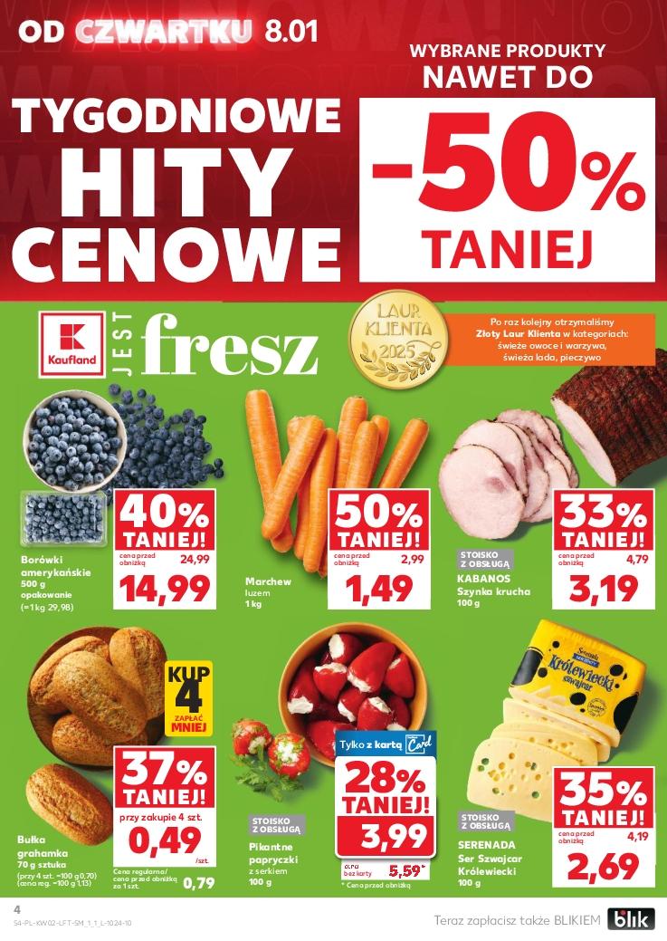 Gazetka promocyjna Kaufland do 14/01/2026 str.4