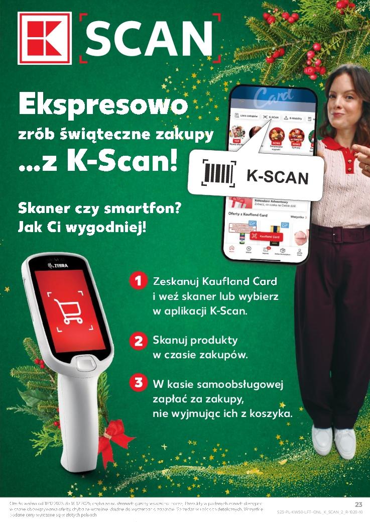 Gazetka promocyjna Kaufland do 16/12/2025 str.23