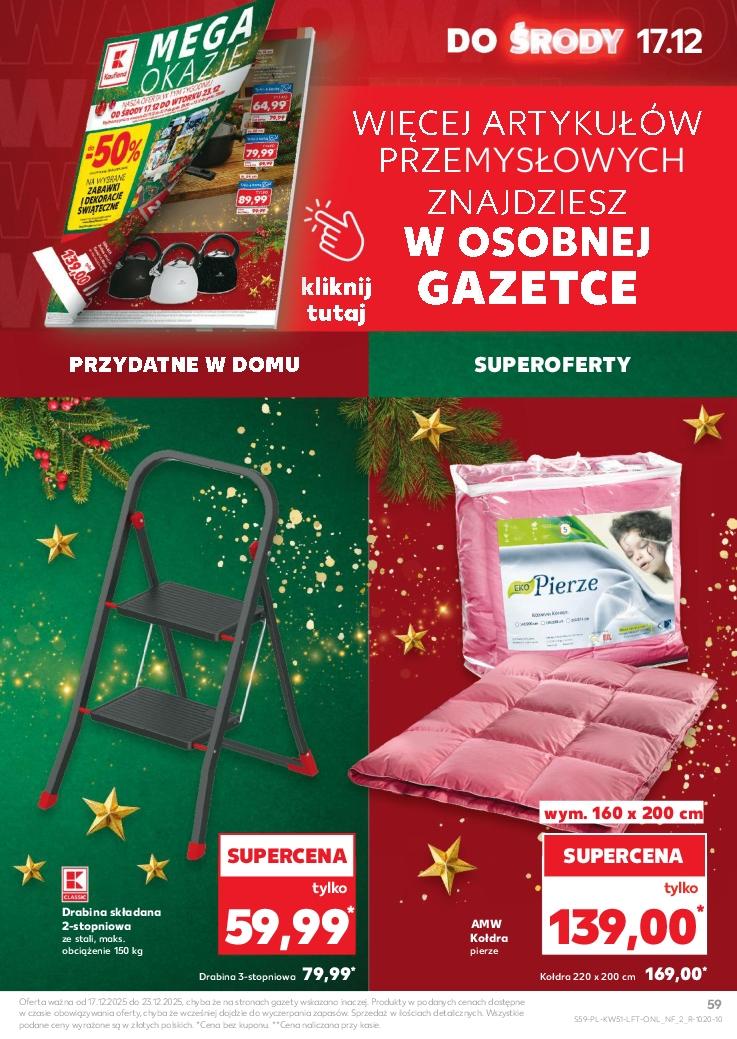 Gazetka promocyjna Kaufland do 23/12/2025 str.59