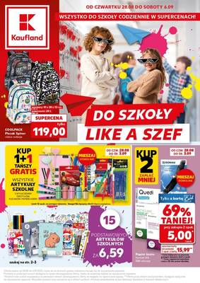 Kaufland powrót do szkoły  