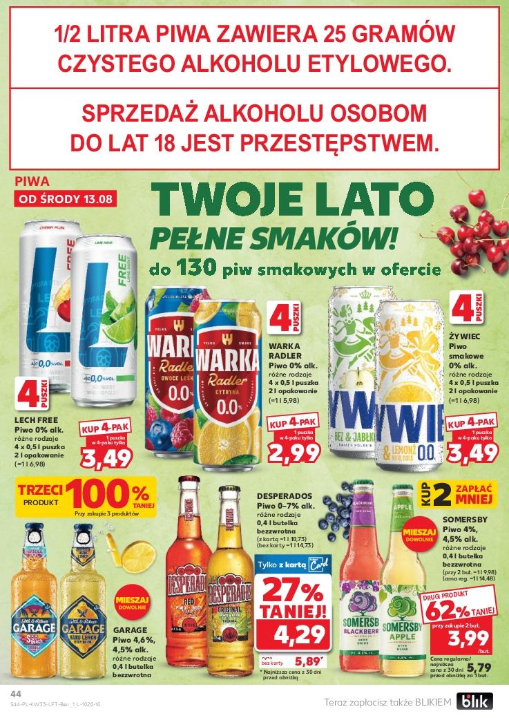 Gazetka promocyjna Kaufland do 20/08/2025 str.44