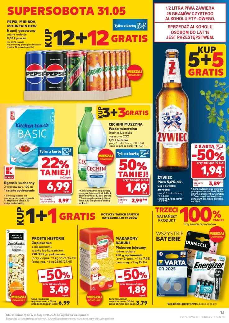 Gazetka promocyjna Kaufland do 04/06/2025 str.13