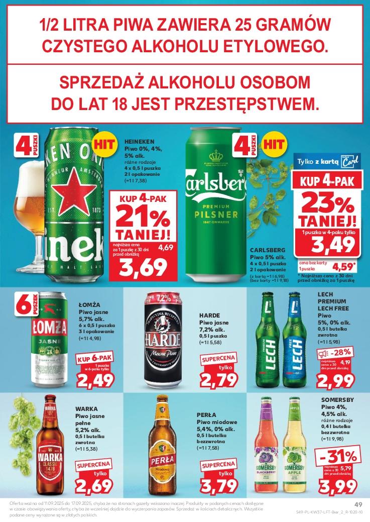 Gazetka promocyjna Kaufland do 17/09/2025 str.49