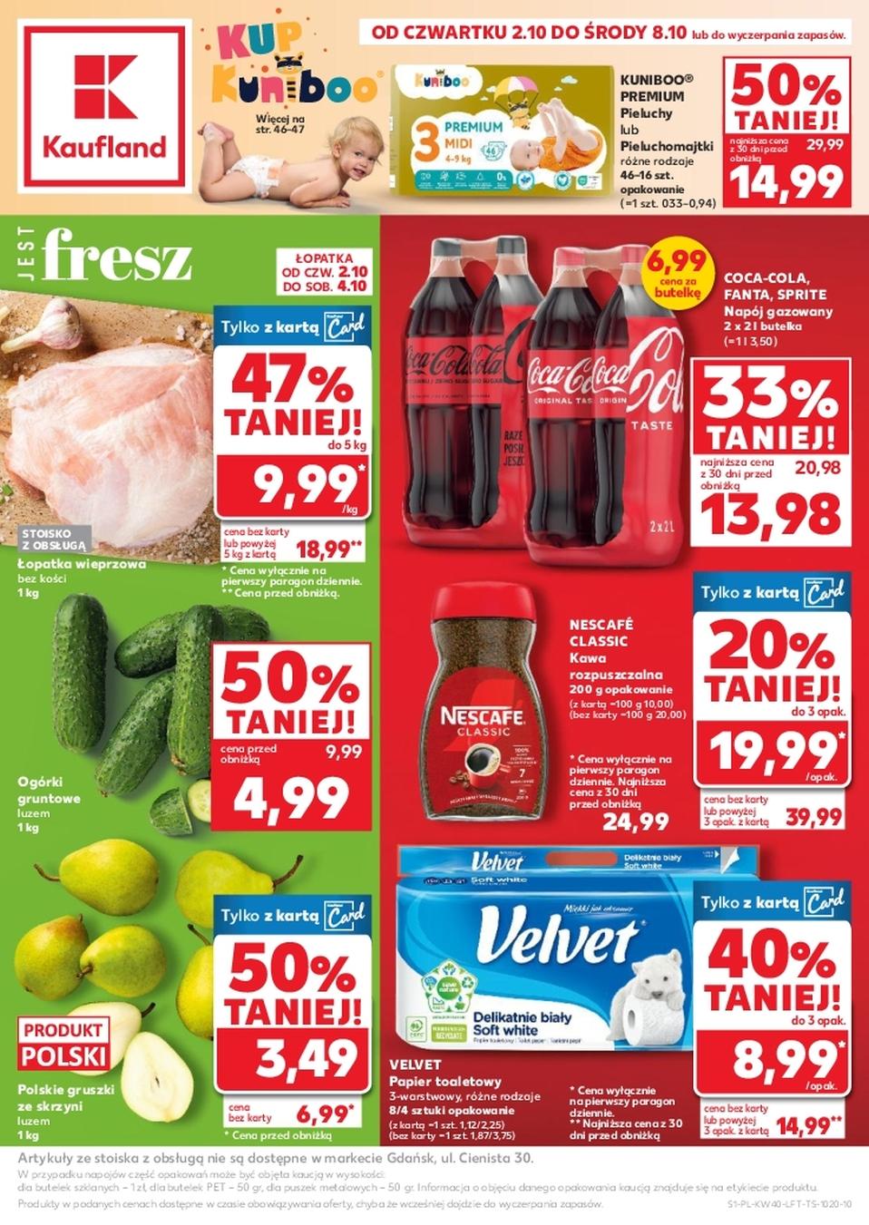 Gazetka promocyjna Kaufland do 08/10/2025 str.1