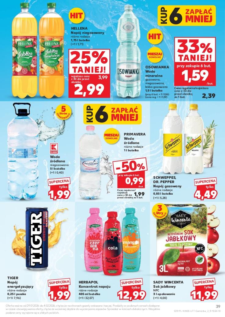Gazetka promocyjna Kaufland do 04/02/2026 str.39