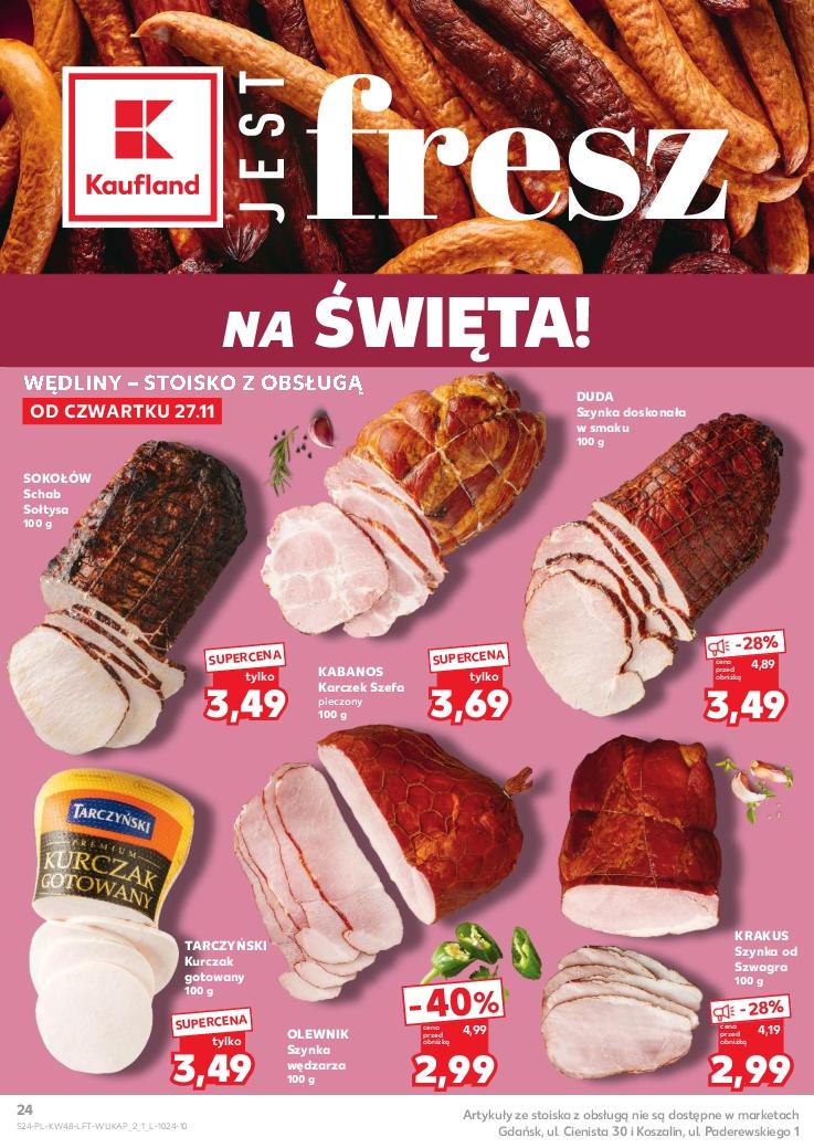 Gazetka promocyjna Kaufland do 03/12/2025 str.24