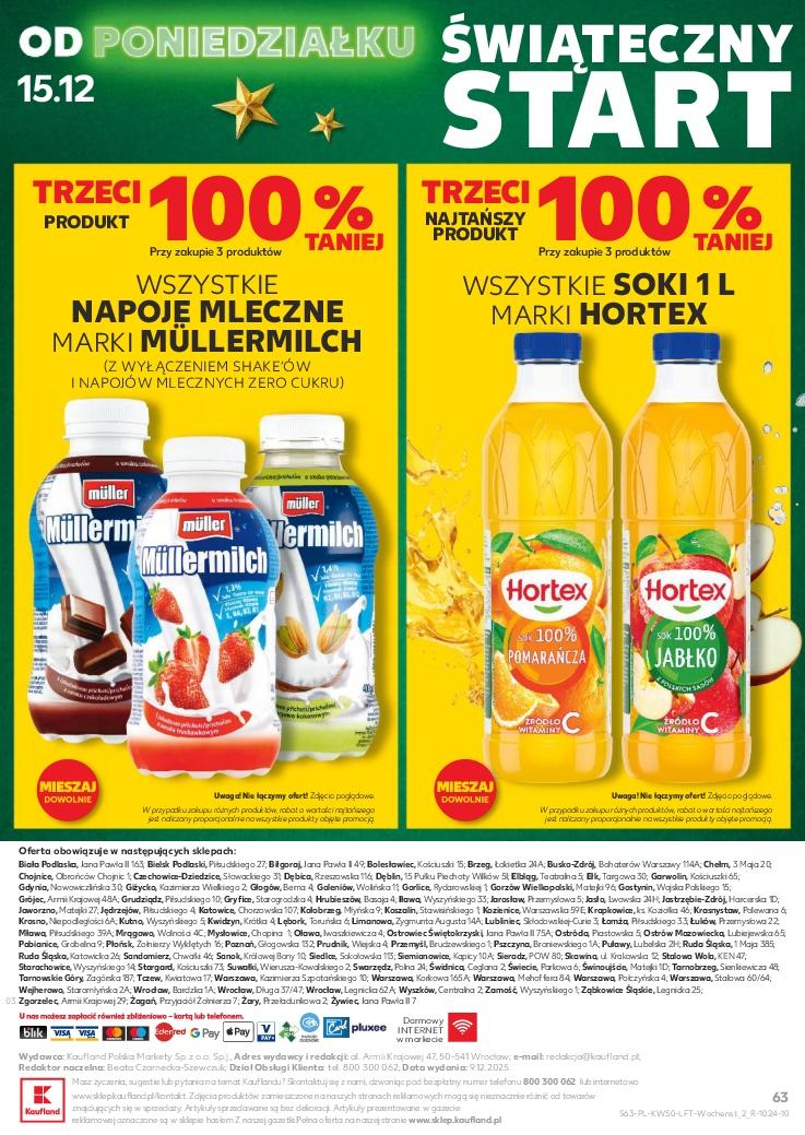 Gazetka promocyjna Kaufland do 16/12/2025 str.63
