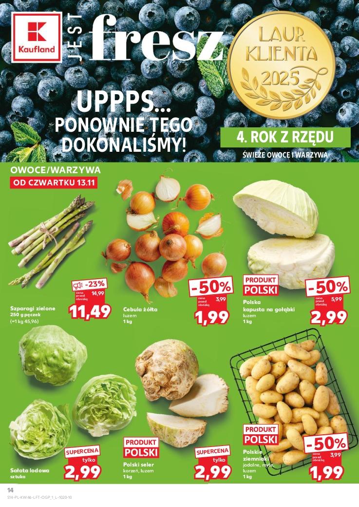 Gazetka promocyjna Kaufland do 19/11/2025 str.14