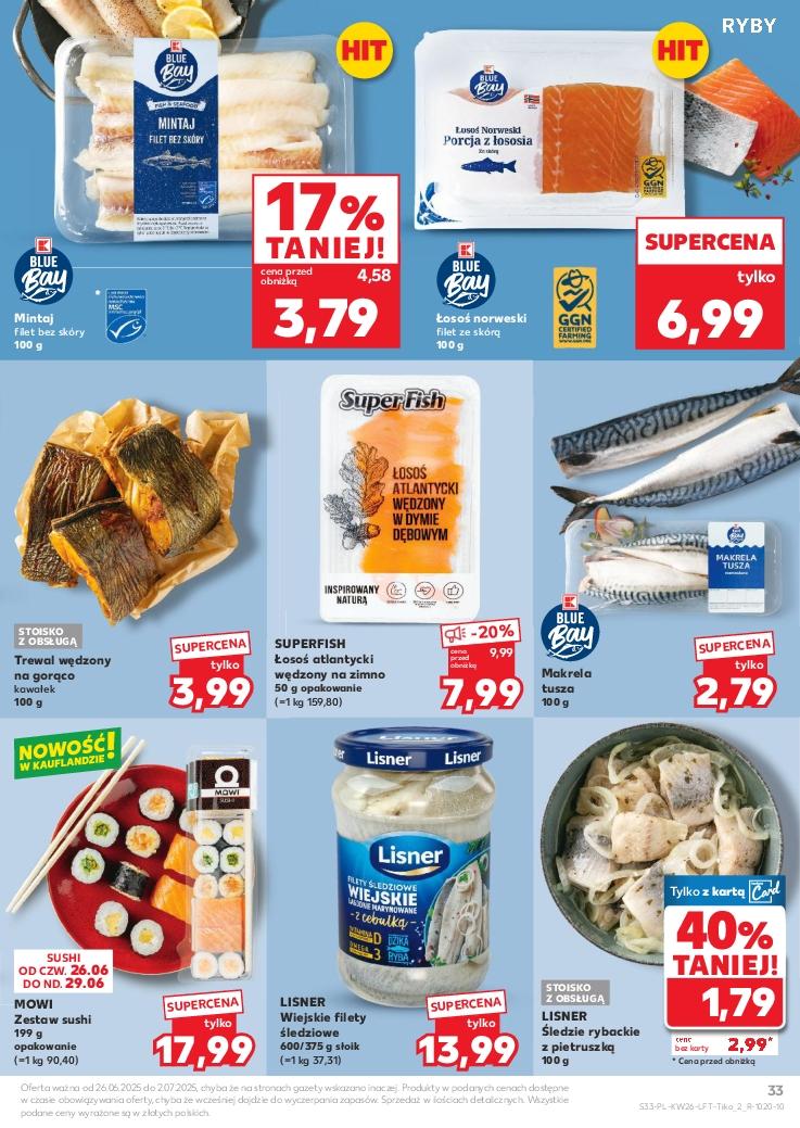 Gazetka promocyjna Kaufland do 02/07/2025 str.33