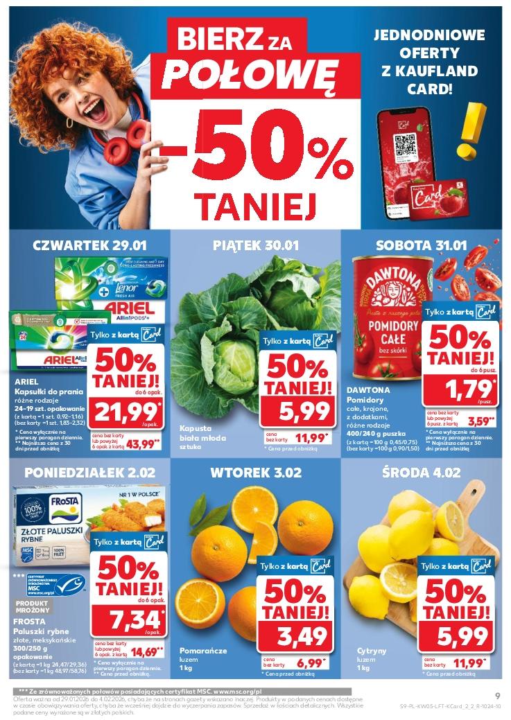 Gazetka promocyjna Kaufland do 04/02/2026 str.9