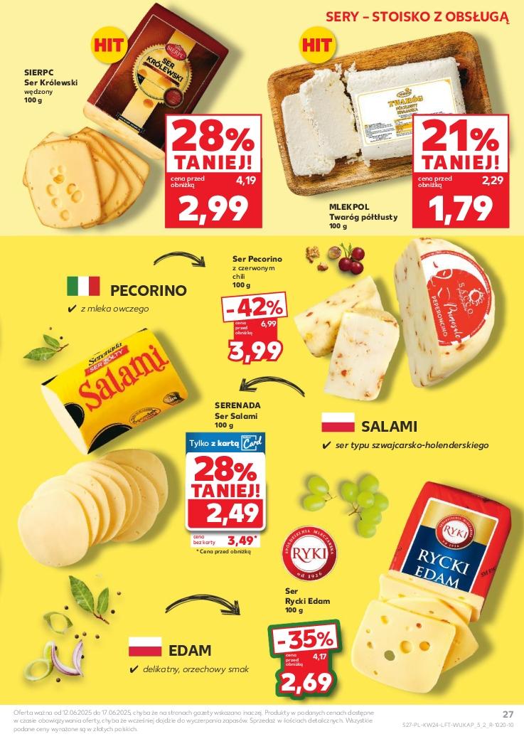 Gazetka promocyjna Kaufland do 17/06/2025 str.27