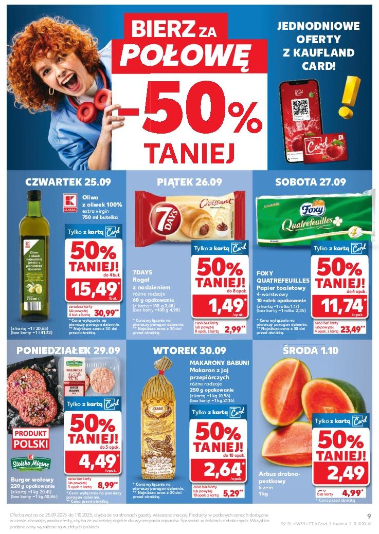 Gazetka promocyjna Kaufland do 01/10/2025 str.9