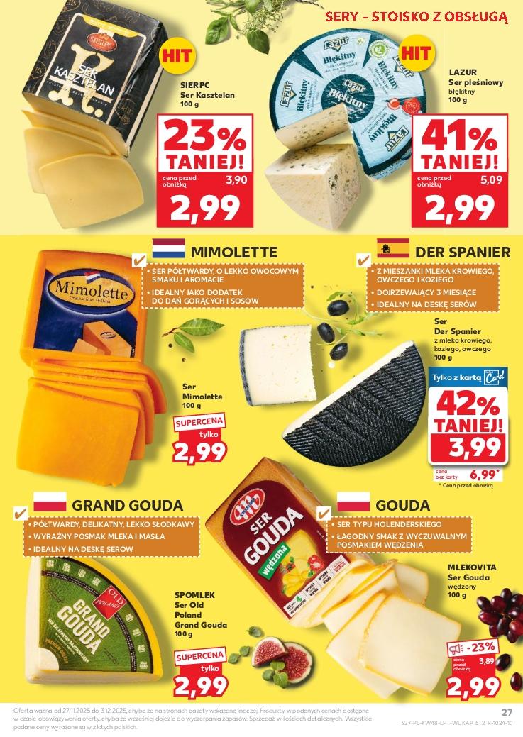 Gazetka promocyjna Kaufland do 03/12/2025 str.27